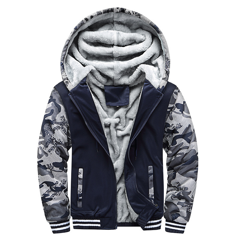 Kuschelige Fleecejacke mit Kapuze - Oleg