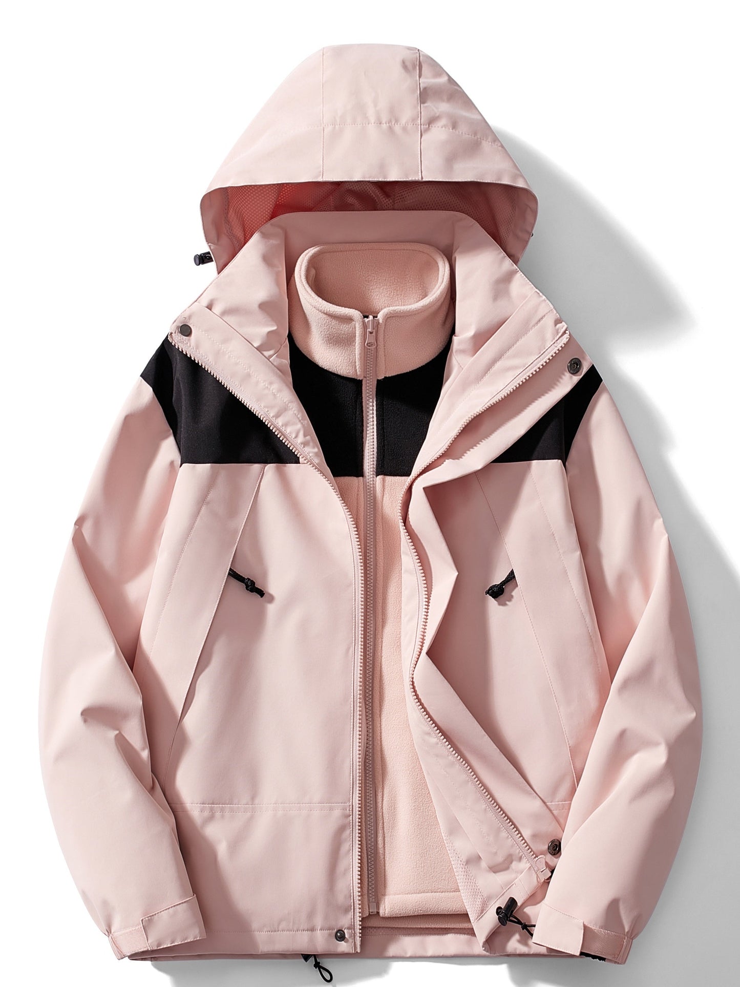 Warme, wasserdichte Winterjacke mit 3 Lagen – Godric