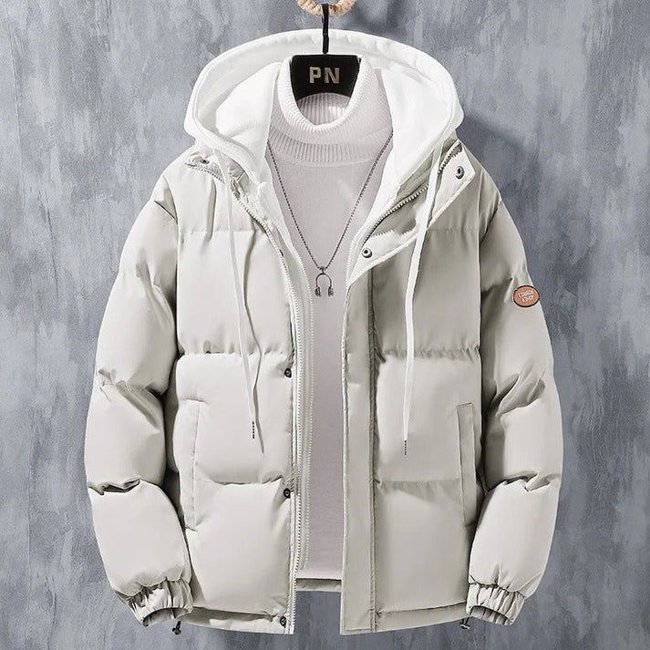 Wasserdichte und winddichte Herrenjacke mit Kapuze – Michael