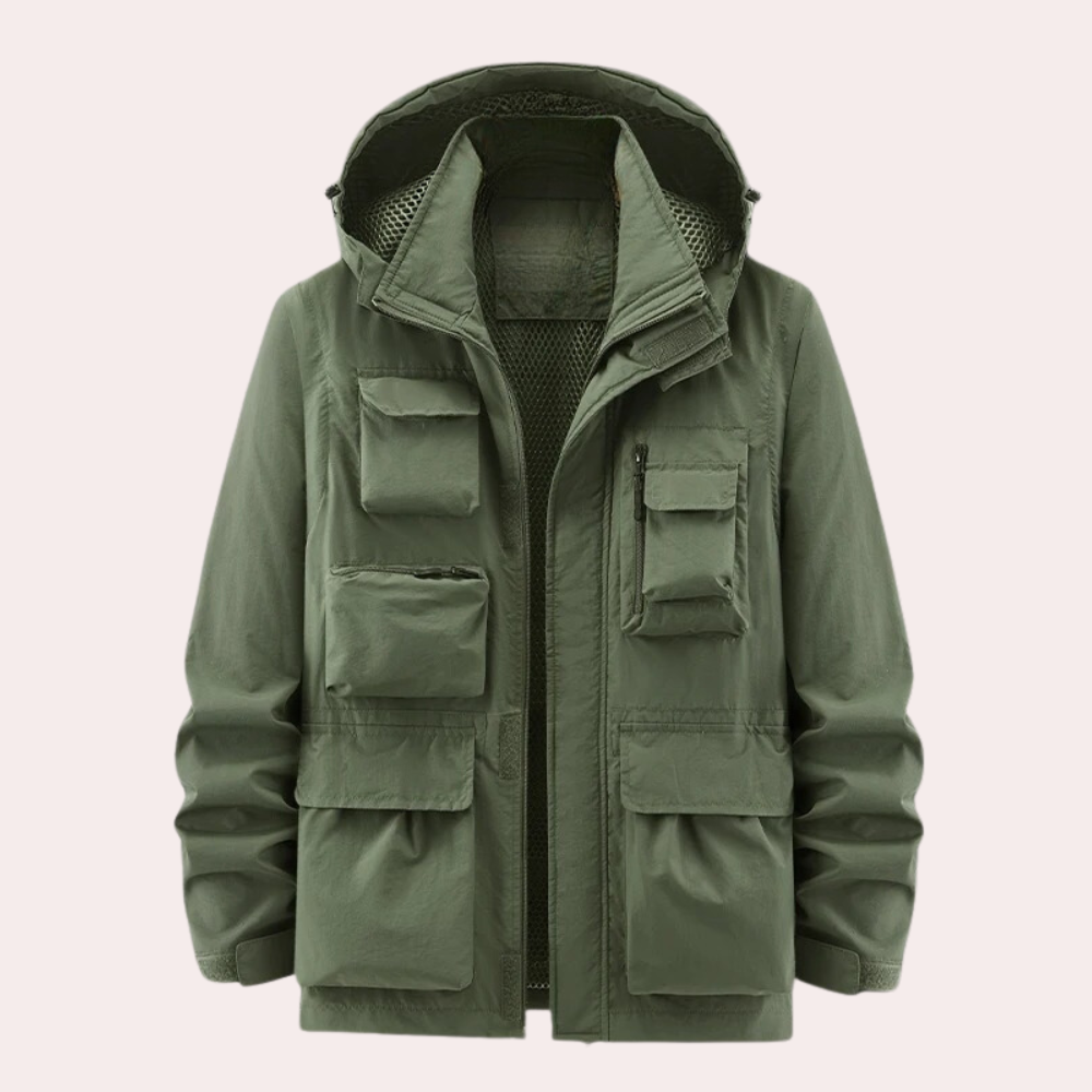 Herrenjacke: winddicht und schnell trocknend – Modell Anselm