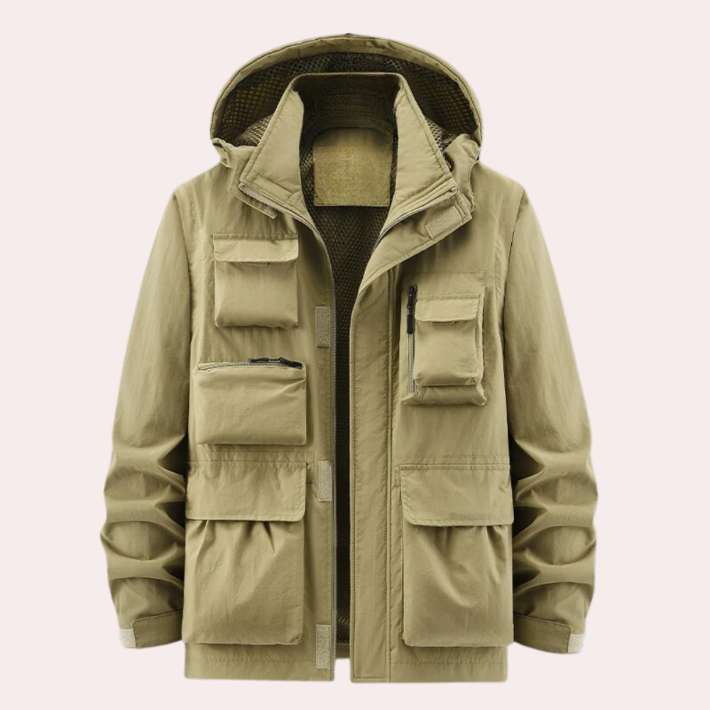 Herrenjacke: winddicht und schnell trocknend – Modell Anselm
