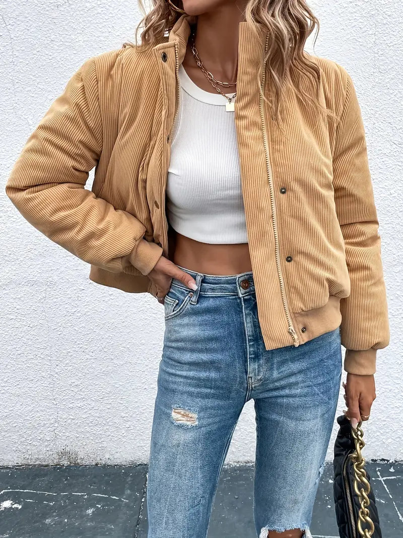 Warme, lässige Jacke mit langen Ärmeln (Eyleta)