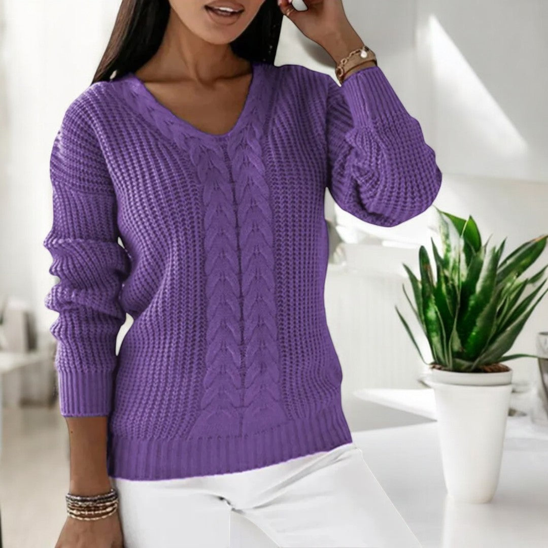 Stilzeits | skandinavischer Strickpullover für den Alltagsstil