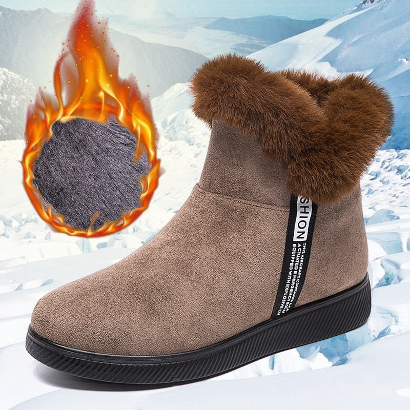 Weiche Damenschuhe mit Innenfutter