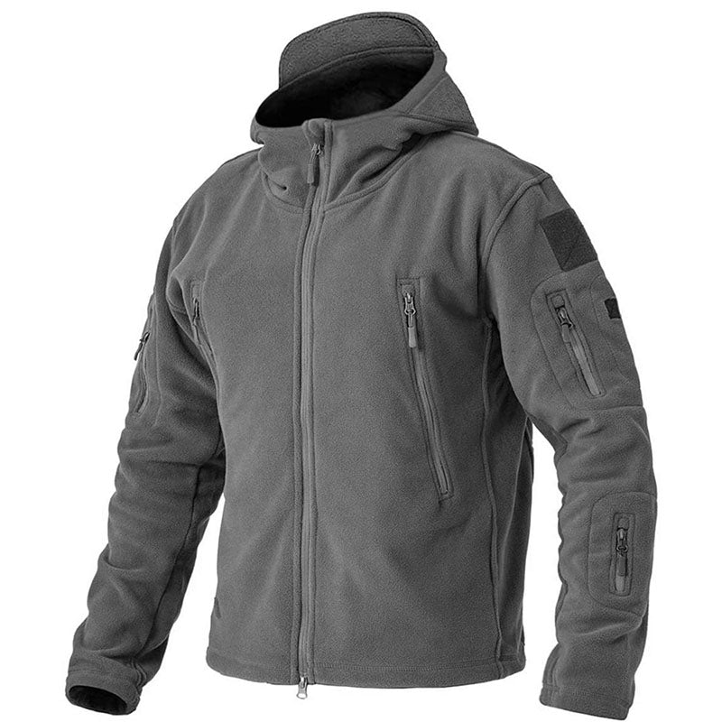Herren Fleecejacke für draußen, winddicht