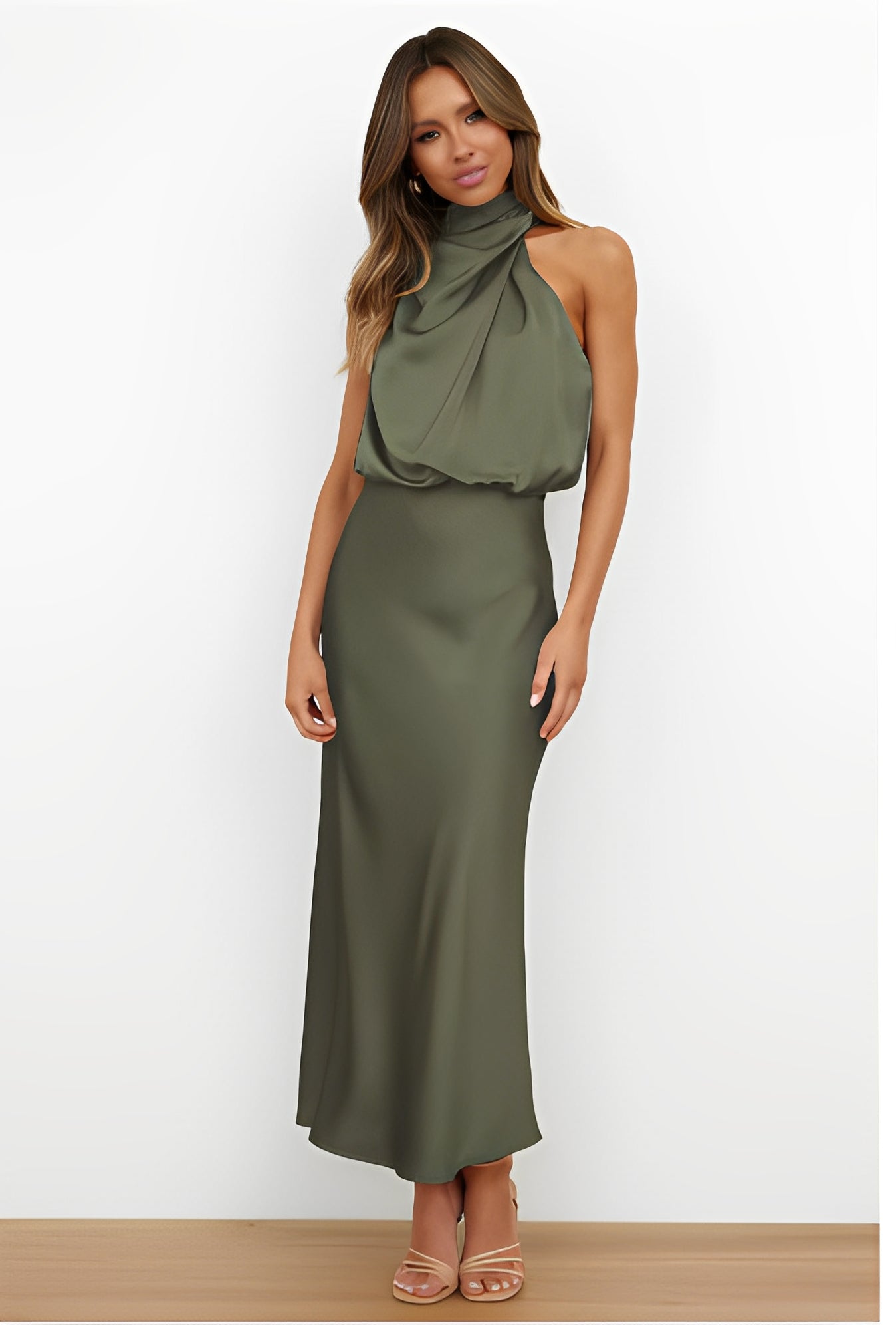Edles Damen-Abendkleid aus Satin von Marley