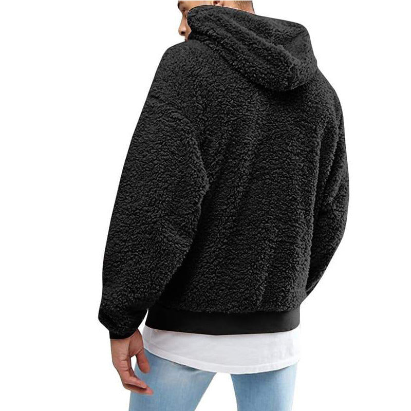 Herren Warmen Fleece-Hoodie Stilzeits