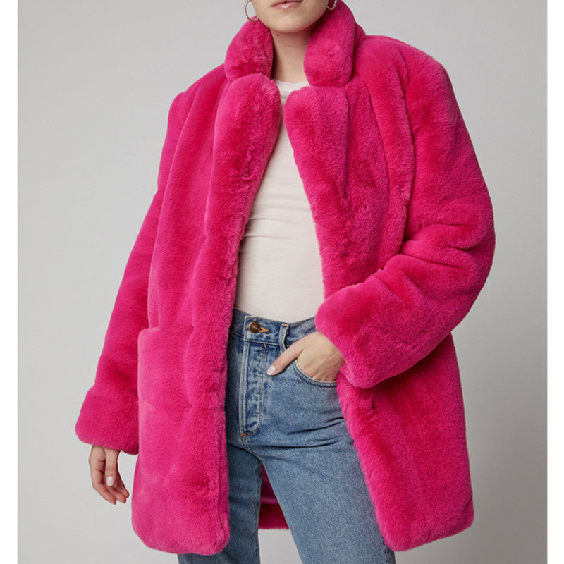 Stilzeits | Midi-Lang mit Weitem Schnitt für Damen Ideal für Den Herbst