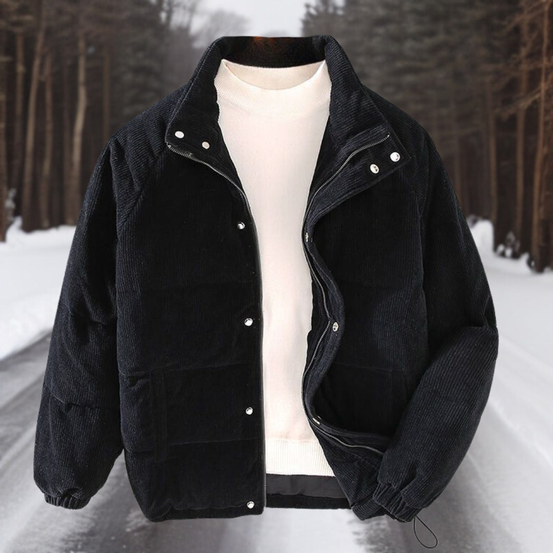 Winterwarme Kordjacke von Fibo