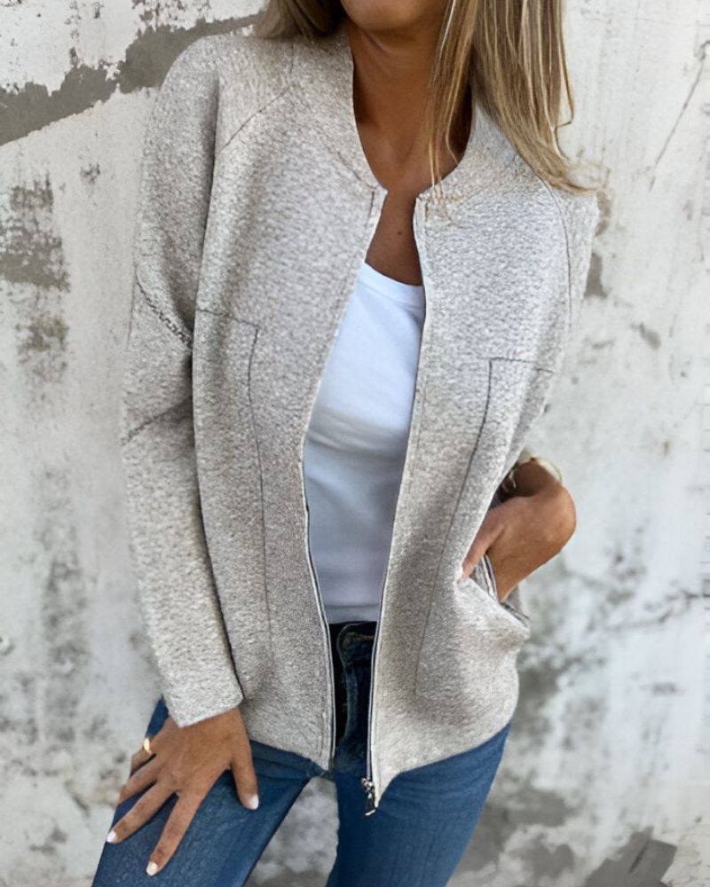 Stilzeits | Zip-Up Bomberjacke