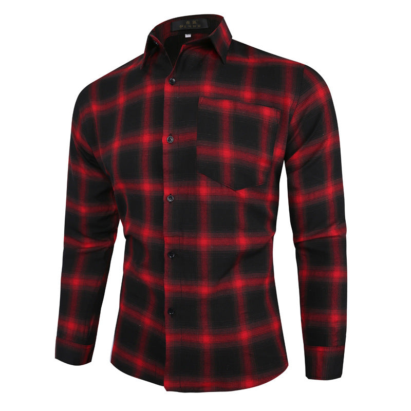 Herren kariertes Hemd Stilzeits