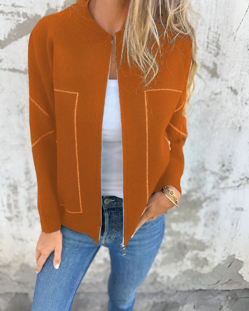 Stilzeits | Zip-Up Bomberjacke