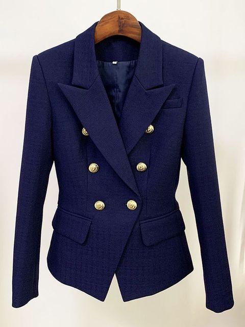 Stilvoller, klassischer und strukturierter Runway-Blazer