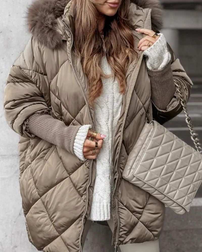 Stilzeits | Winter Zip Kapuzenjacke