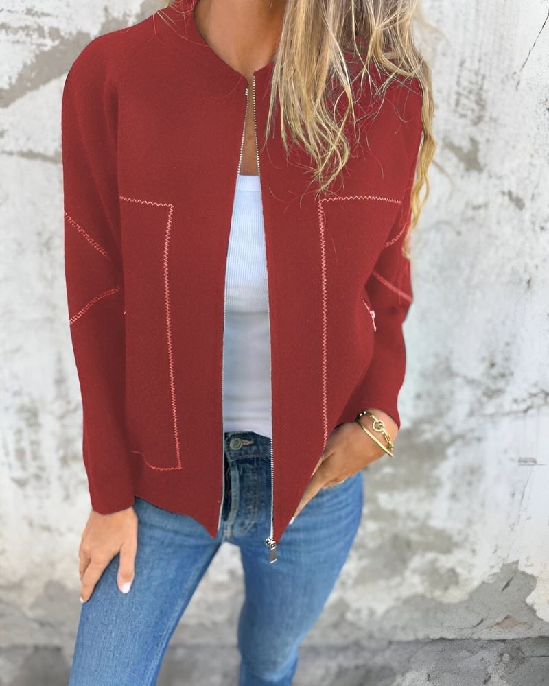 Stilzeits | Zip-Up Bomberjacke