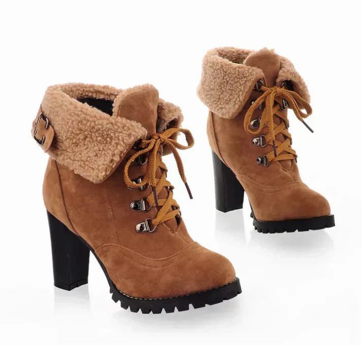 Stilzeits | Winterstiefel mit Absatz – Stylisch und Warm