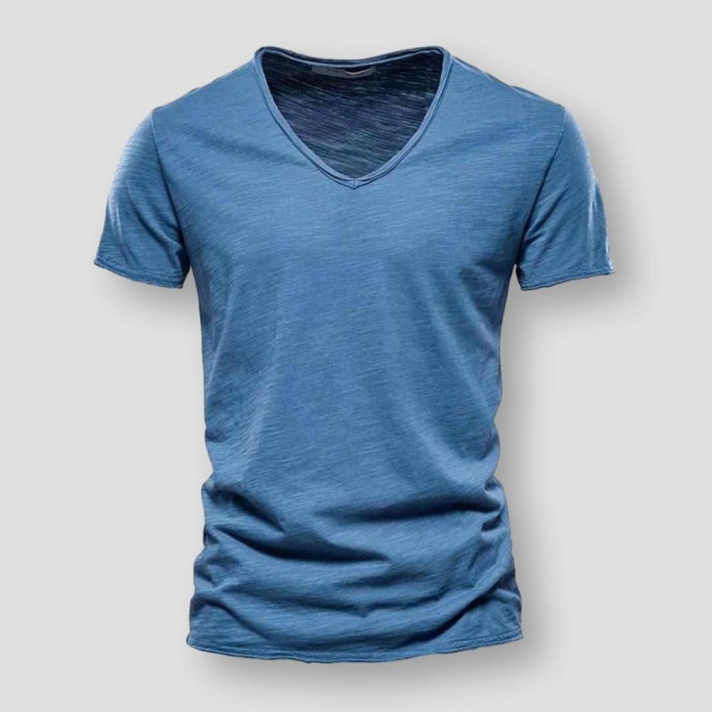 Vekie North Royal Lightweight V-Neck T-Shirt