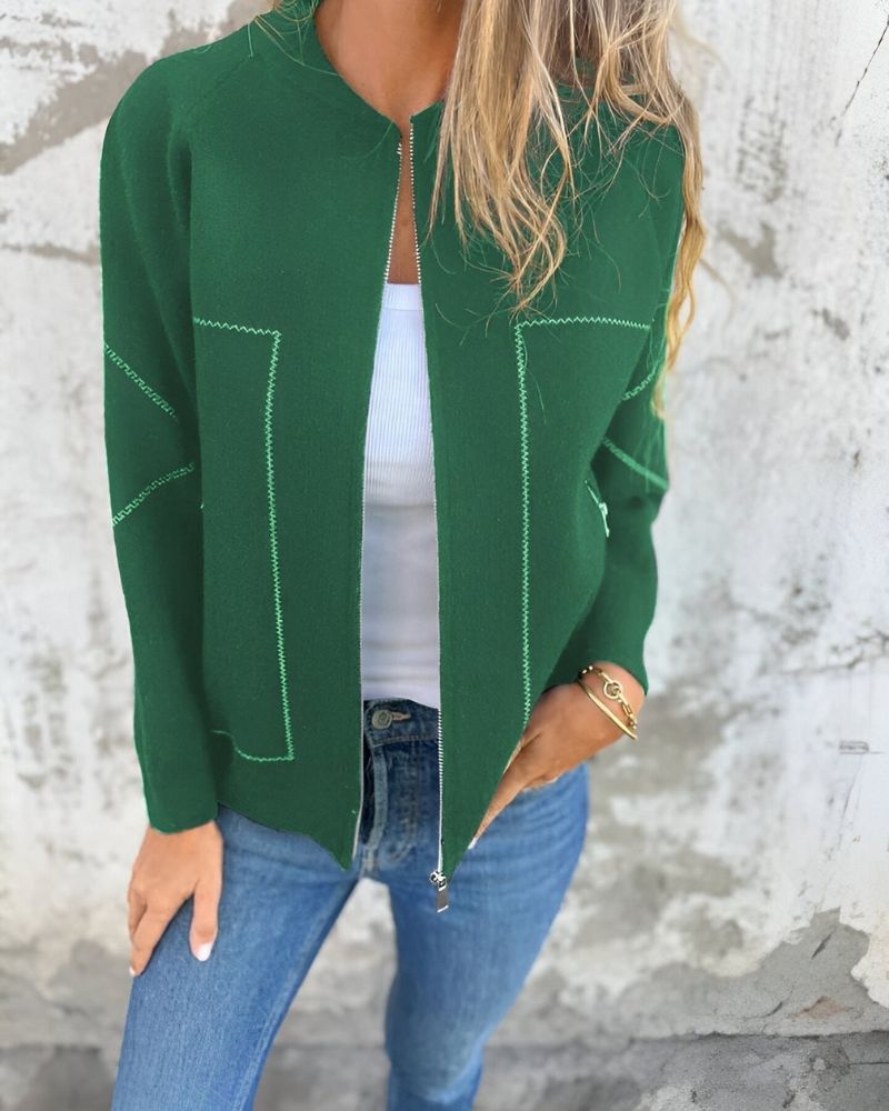 Stilzeits | Zip-Up Bomberjacke