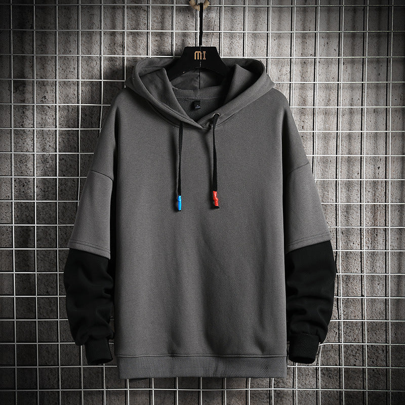 Trendiger Kapuzenpullover mit Farbblock-Design von Fudus