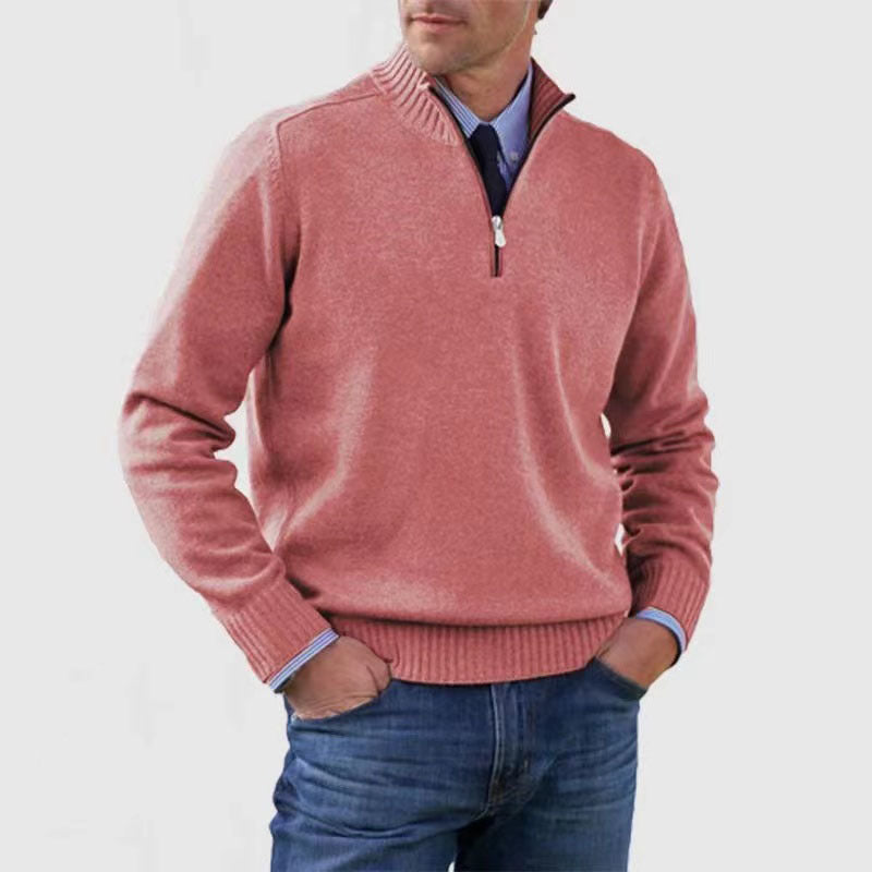 Ricky – Herren-Zipperjacke aus Strick