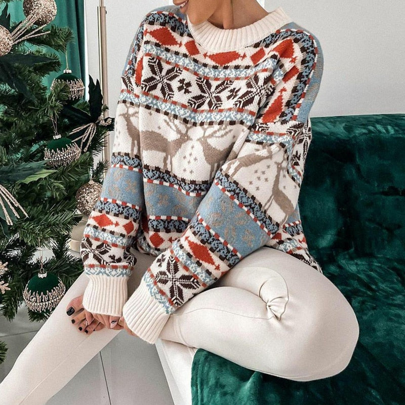Stilzeits | Rollkragenpullover für Frauen Weihnachten