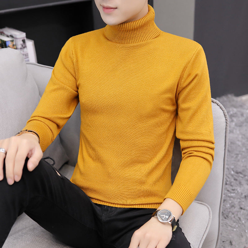 Herren hochgeschlossenes Strickoberteil Stilzeits