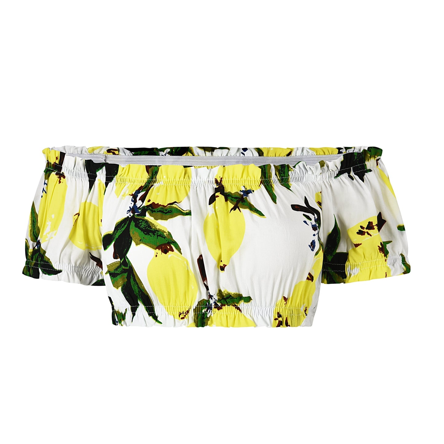 Strandtaugliches Wickeltop mit Print von Fudus