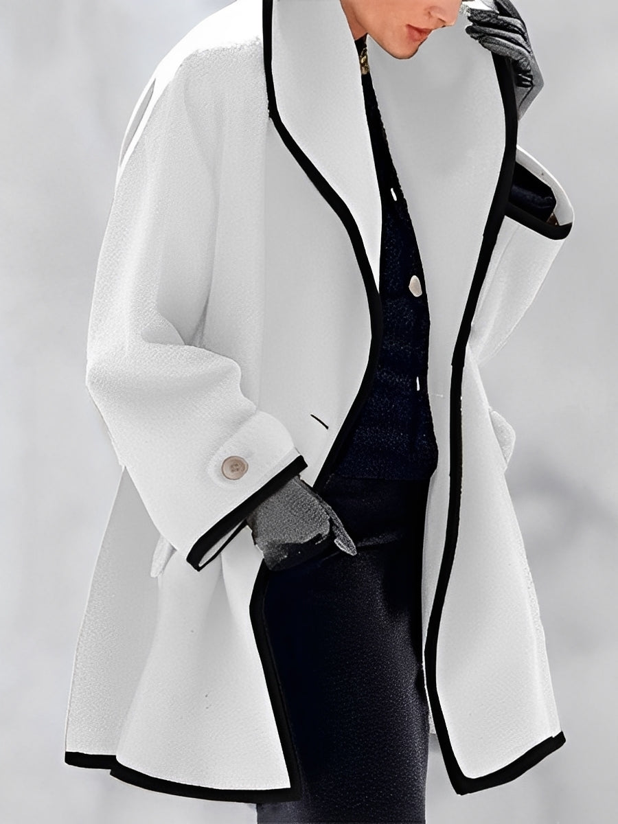 Stilzeits | Klassiker Lange Wollmantel für Frauen