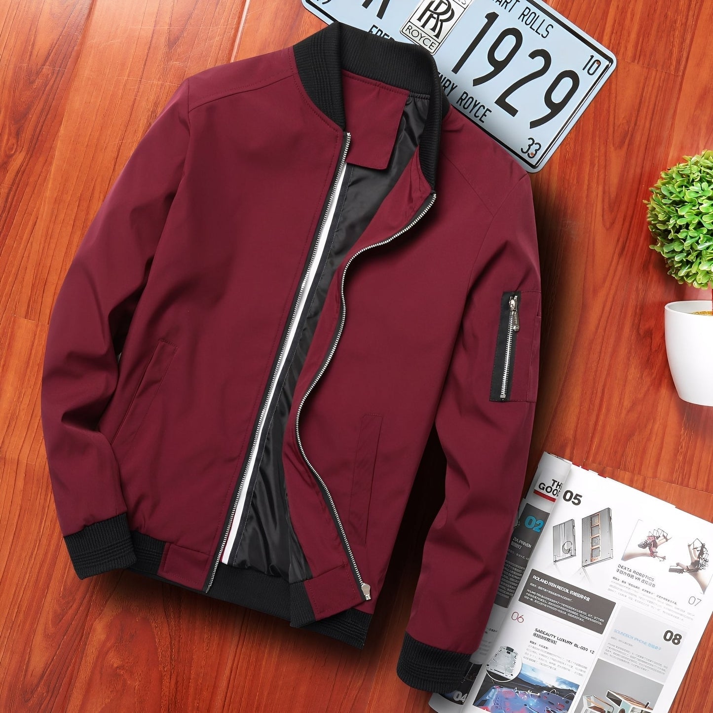 Stilzeits | Stilvolle Bomberjacke für Herren