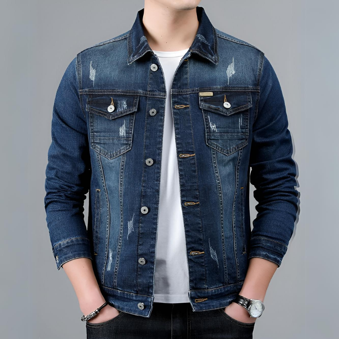 Stilzeits | Klassisch Herren Denim Jacke
