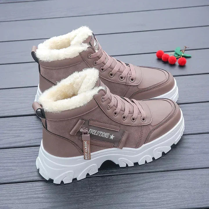 Winterstiefel aus Perlmutt