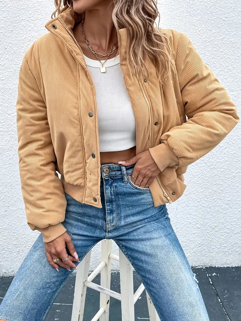 Warme, lässige Jacke mit langen Ärmeln (Eyleta)