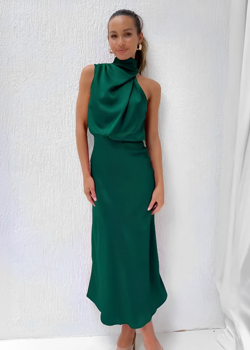 Edles Damen-Abendkleid aus Satin von Marley