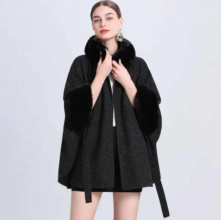 Stilzeits | Winter Cape Mantel