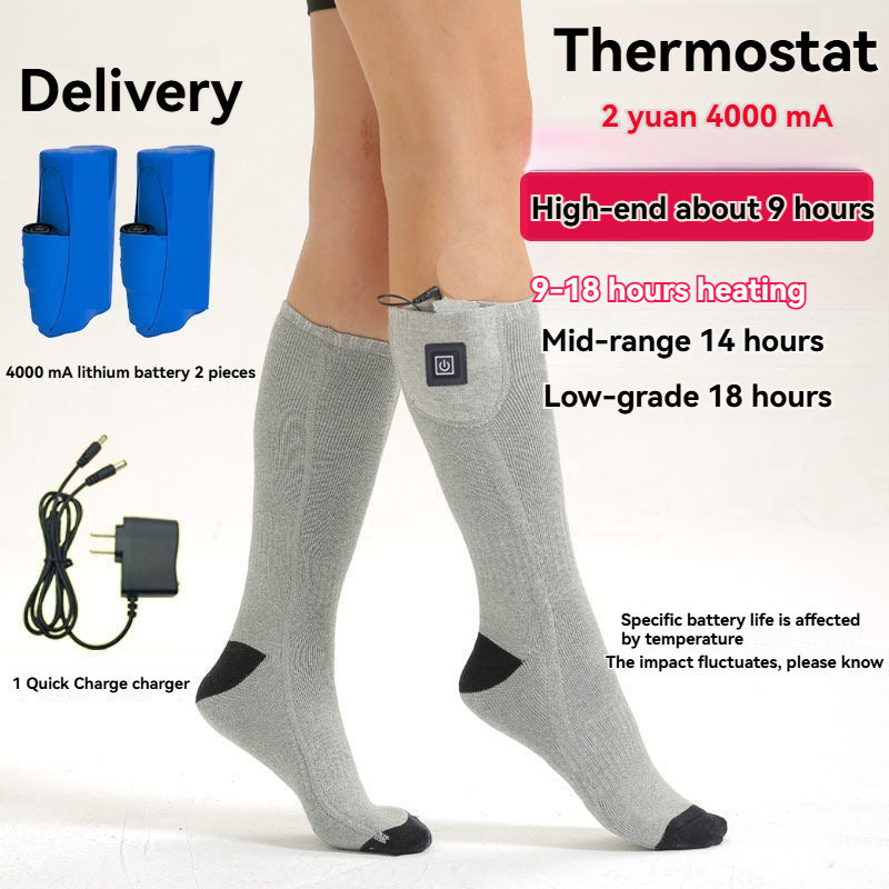 Temperature-regulating Heating Socks