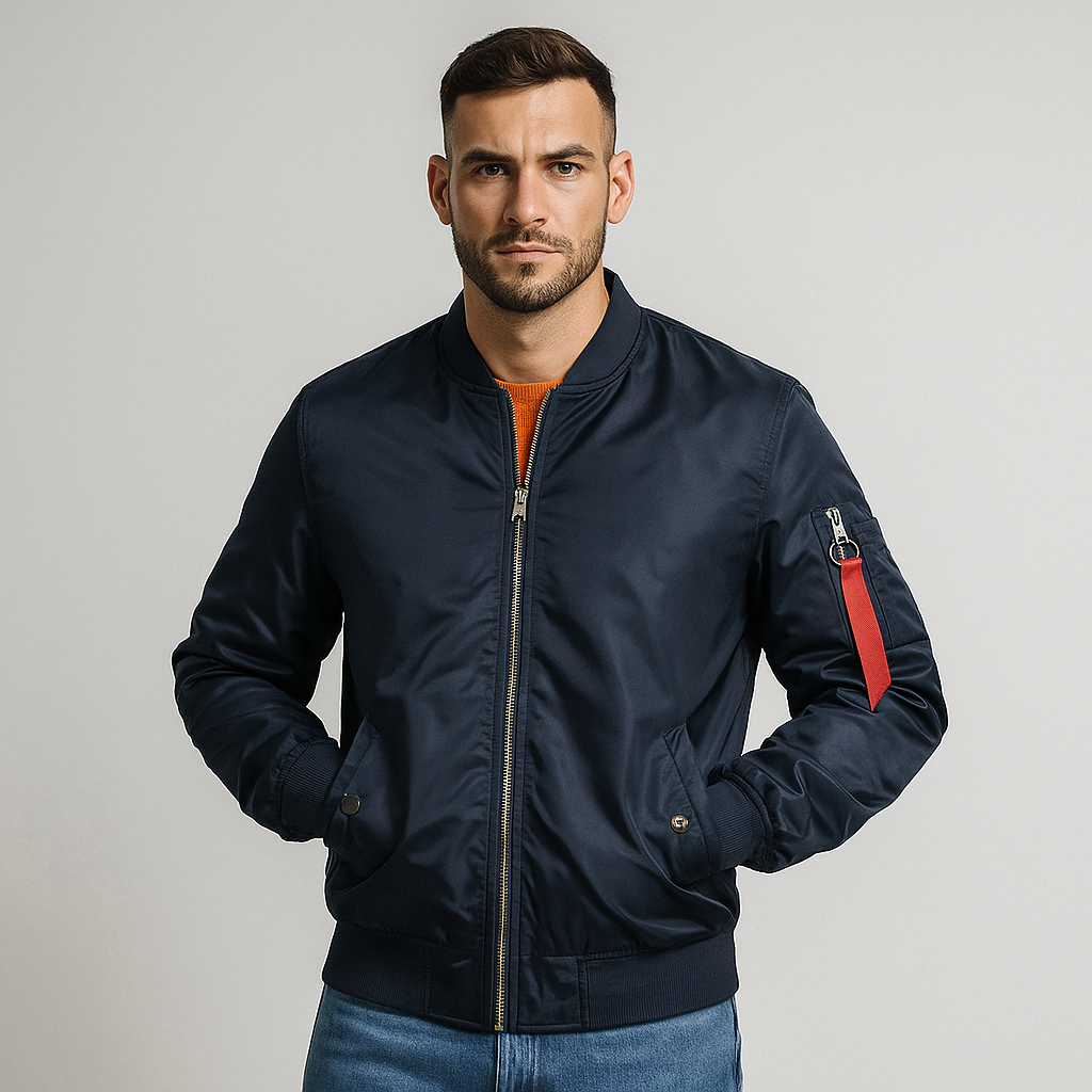 Stilzeits | Bomberjacke mit Frontreißverschluss - Louis