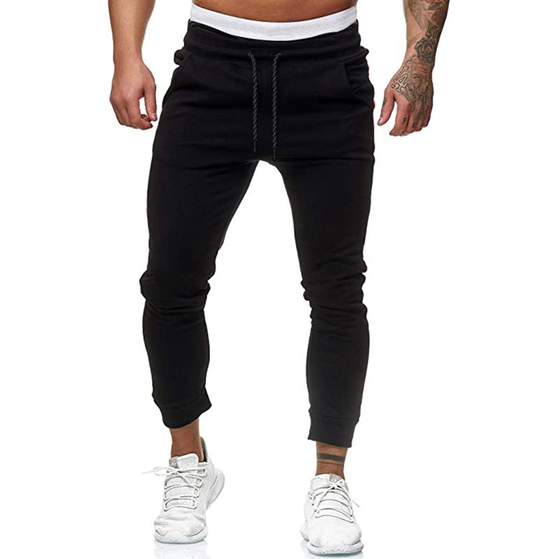 Herren Sportliche Jogginghose mit elastischem Bund und praktischen Taschen Stilzeits