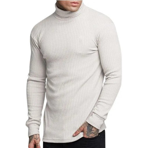Herren modischer Rollkragenpullover Stilzeits
