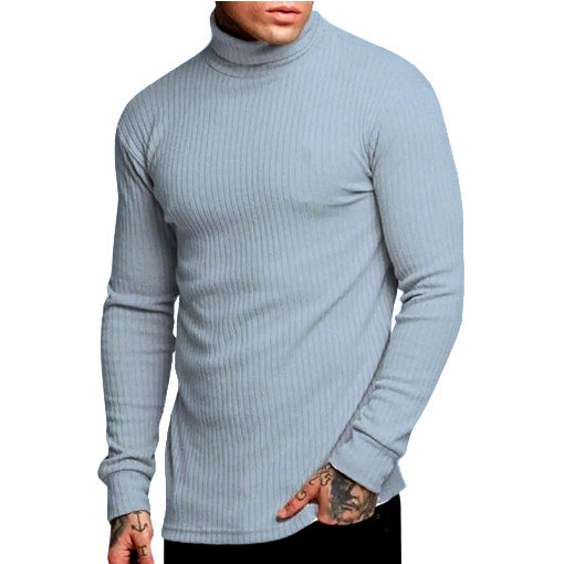 Herren modischer Rollkragenpullover Stilzeits
