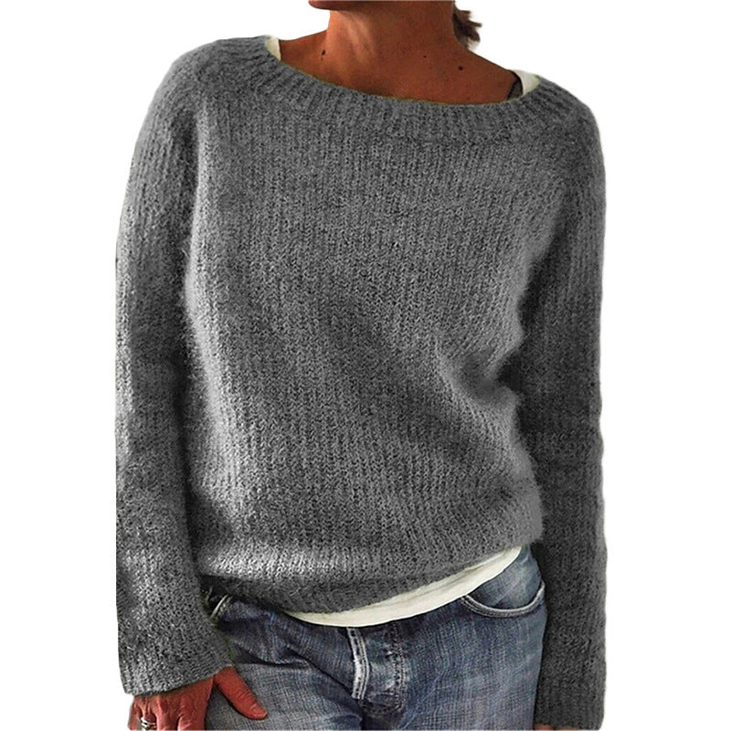 Traditioneller Damen-Strickpullover