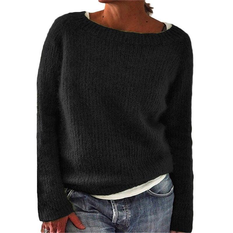 Traditioneller Damen-Strickpullover