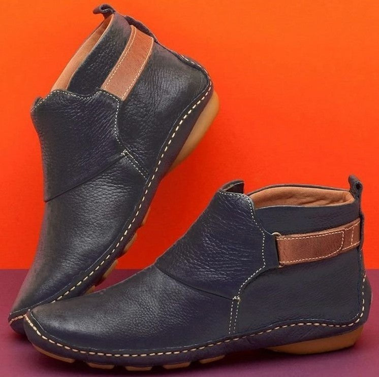Damen Elegante Komfort-Stiefeletten aus hochwertigem Stilzeits