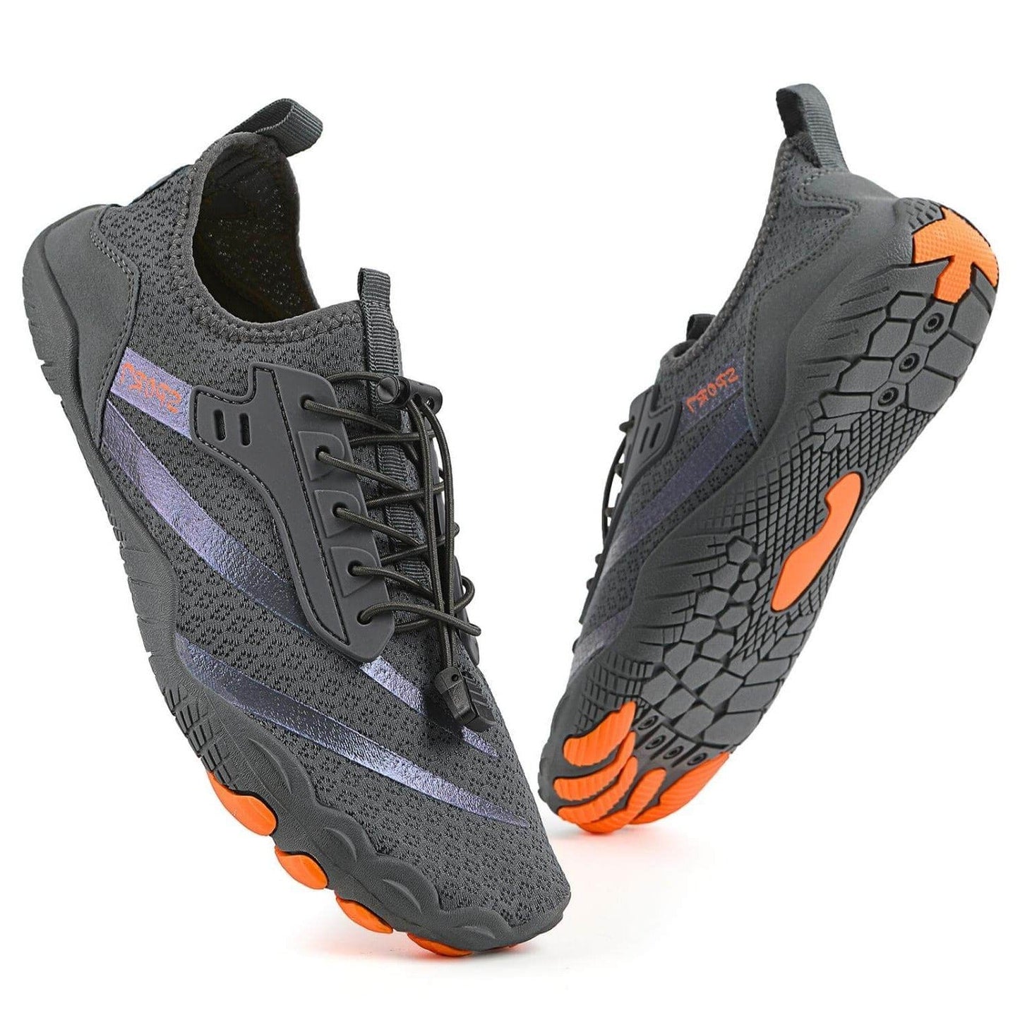 Unisex Alle Jahreszeiten Barfußschuhe mit Flexibler Sohle