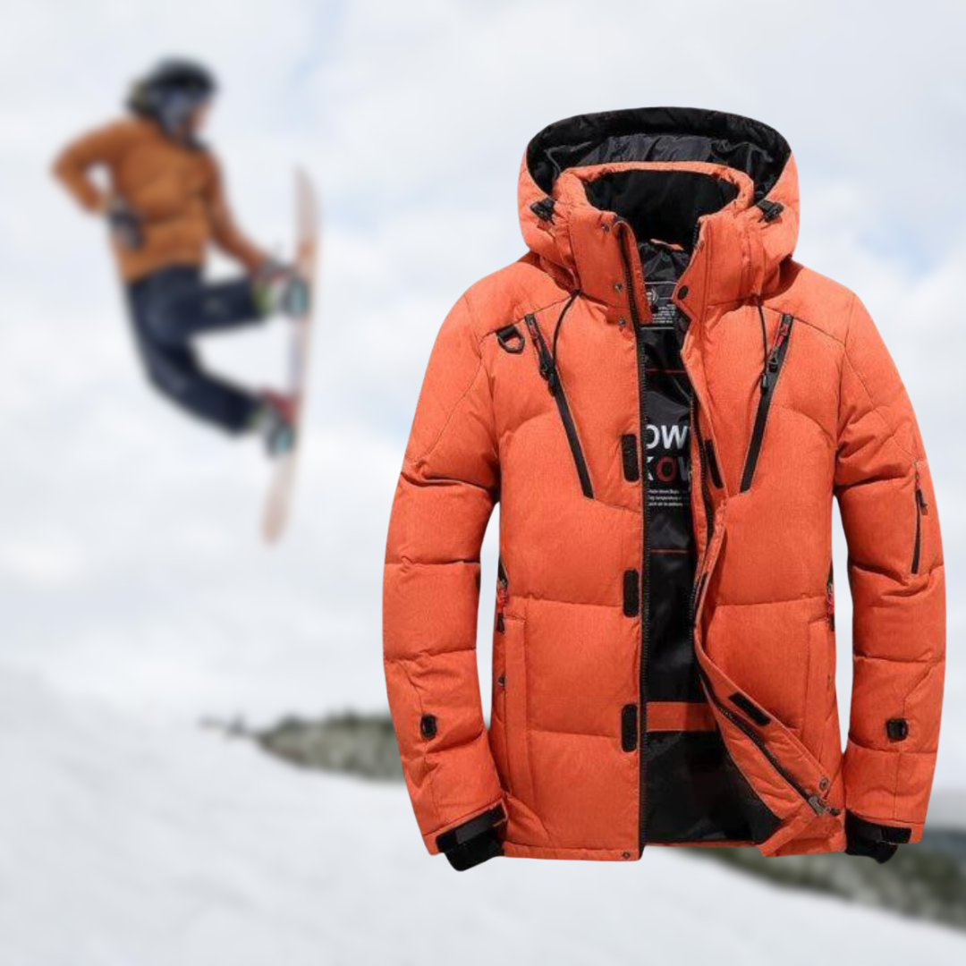 Stilzeits | Parka Hochwertige Winterjacke für Herren mit Abnehmbarer Kapuze.