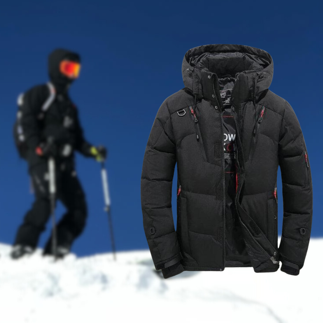 Stilzeits | Parka Hochwertige Winterjacke für Herren mit Abnehmbarer Kapuze.