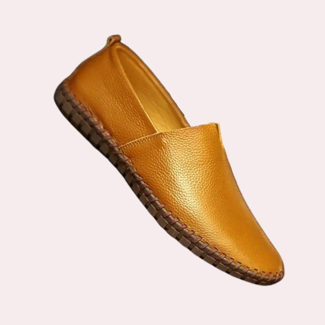 Slip-On-Loafer für Herren mit Obermaterial aus veganem Leder