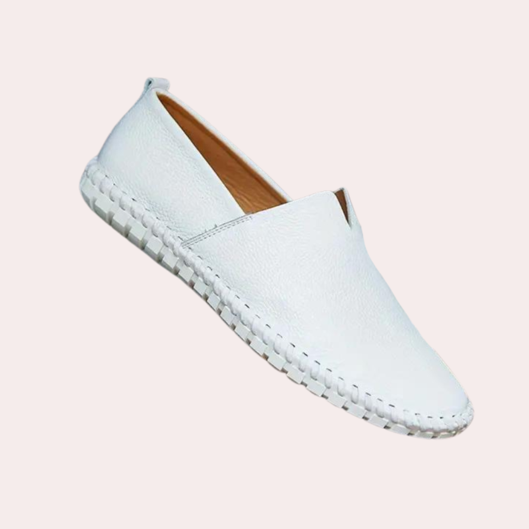 Slip-On-Loafer für Herren mit Obermaterial aus veganem Leder