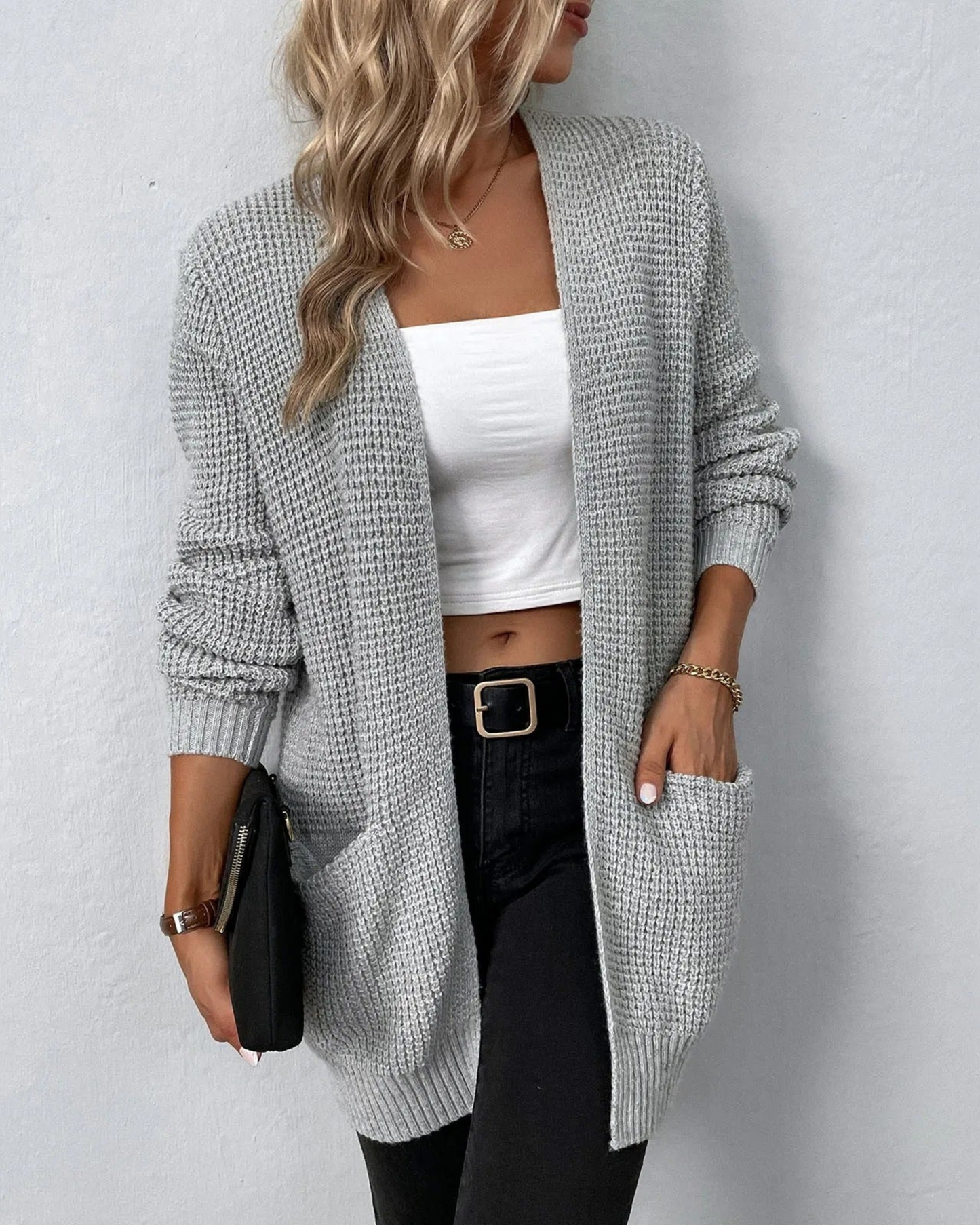 Stilzeits | Stilvoller Langer Cardigan