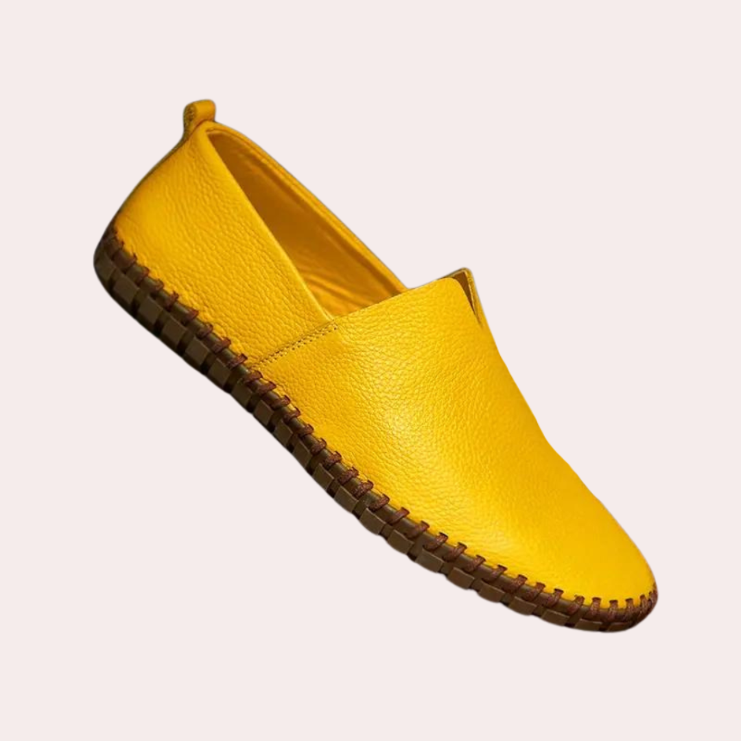 Slip-On-Loafer für Herren mit Obermaterial aus veganem Leder