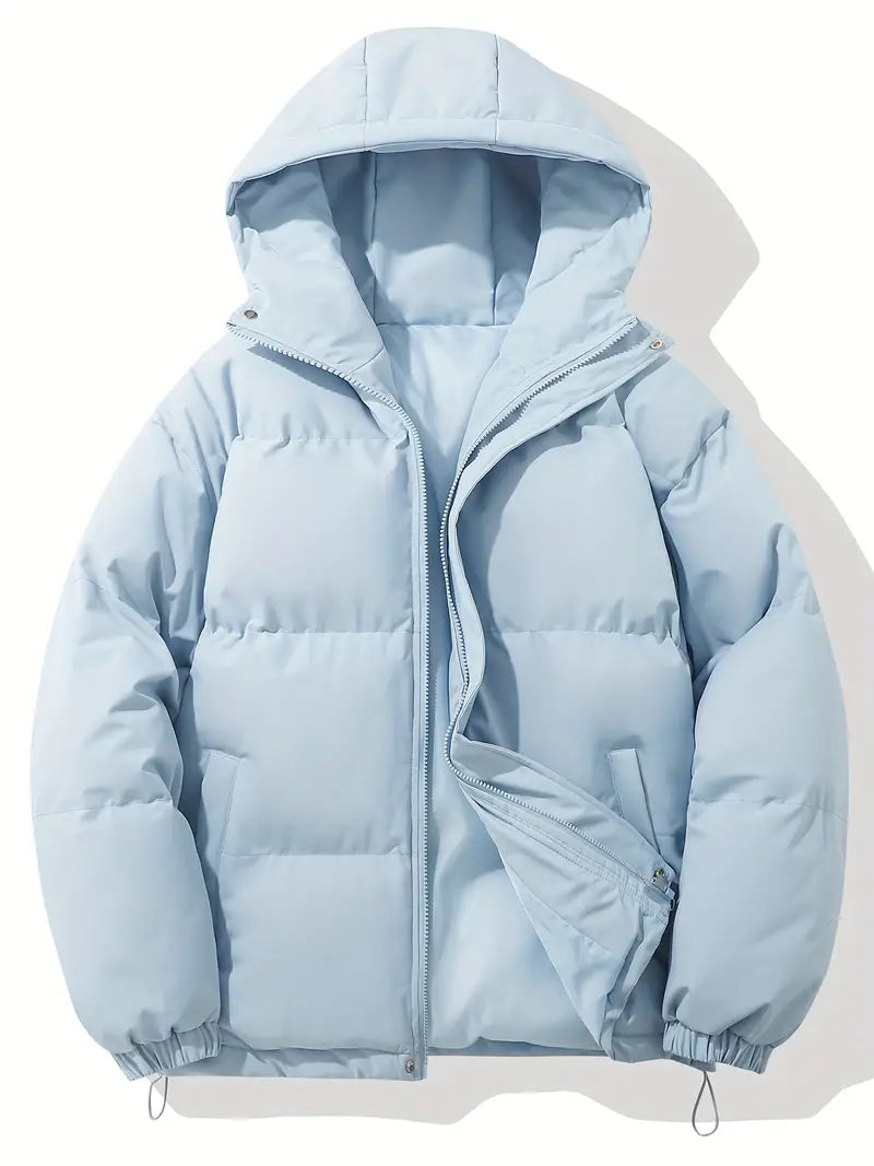 Damen Puffer-Winterjacke - Warme Oberbekleidung mit Kapuze